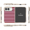 image:imageCasely iPhone 17 Pro Max Case  Seaside Stitch  Vintage Roses  Align SoftTouch Flexible Bumper Case  Compatible with MagSafeHarbor Stripe  Dockside