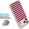 image:imageCasely iPhone 17 Pro Max Case  Seaside Stitch  Vintage Roses  Align SoftTouch Flexible Bumper Case  Compatible with MagSafeHarbor Stripe  Dockside