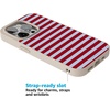 image:imageCasely iPhone 17 Pro Max Case  Seaside Stitch  Vintage Roses  Align SoftTouch Flexible Bumper Case  Compatible with MagSafeHarbor Stripe  Dockside