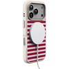 image:imageCasely iPhone 17 Pro Max Case  Seaside Stitch  Vintage Roses  Align SoftTouch Flexible Bumper Case  Compatible with MagSafeHarbor Stripe  Dockside