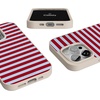 image:imageCasely iPhone 17 Pro Max Case  Seaside Stitch  Vintage Roses  Align SoftTouch Flexible Bumper Case  Compatible with MagSafeHarbor Stripe  Dockside