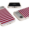image:imageCasely iPhone 17 Pro Max Case  Seaside Stitch  Vintage Roses  Align SoftTouch Flexible Bumper Case  Compatible with MagSafeHarbor Stripe  Dockside