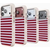 image:imageCasely iPhone 17 Pro Max Case  Seaside Stitch  Vintage Roses  Align SoftTouch Flexible Bumper Case  Compatible with MagSafeHarbor Stripe  Dockside
