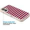 image:imageCasely iPhone 17 Pro Max Case  Seaside Stitch  Vintage Roses  Align SoftTouch Flexible Bumper Case  Compatible with MagSafeHarbor Stripe  Dockside