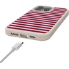 image:imageCasely iPhone 17 Pro Max Case  Seaside Stitch  Vintage Roses  Align SoftTouch Flexible Bumper Case  Compatible with MagSafeHarbor Stripe  Dockside