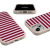 image:imageCasely iPhone 17 Pro Max Case  Seaside Stitch  Vintage Roses  Align SoftTouch Flexible Bumper Case  Compatible with MagSafeHarbor Stripe  Dockside