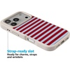 image:imageCasely iPhone 17 Pro Max Case  Seaside Stitch  Vintage Roses  Align SoftTouch Flexible Bumper Case  Compatible with MagSafeHarbor Stripe  Dockside