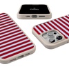 image:imageCasely iPhone 17 Pro Max Case  Seaside Stitch  Vintage Roses  Align SoftTouch Flexible Bumper Case  Compatible with MagSafeHarbor Stripe  Dockside