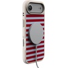 image:imageCasely iPhone 17 Pro Max Case  Seaside Stitch  Vintage Roses  Align SoftTouch Flexible Bumper Case  Compatible with MagSafeHarbor Stripe  Dockside