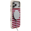 image:imageCasely iPhone 17 Pro Max Case  Seaside Stitch  Vintage Roses  Align SoftTouch Flexible Bumper Case  Compatible with MagSafeHarbor Stripe  Dockside