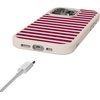 image:imageCasely iPhone 17 Pro Max Case  Seaside Stitch  Vintage Roses  Align SoftTouch Flexible Bumper Case  Compatible with MagSafeHarbor Stripe  Dockside