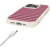 image:imageCasely iPhone 17 Pro Max Case  Seaside Stitch  Vintage Roses  Align SoftTouch Flexible Bumper Case  Compatible with MagSafeHarbor Stripe  Dockside