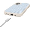 image:imageCasely iPhone 17 Pro Max Case  Seaside Stitch  Vintage Roses  Align SoftTouch Flexible Bumper Case  Compatible with MagSafeMarina Lines  Tiny Pinstripe