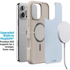 image:imageCasely iPhone 17 Pro Max Case  Seaside Stitch  Vintage Roses  Align SoftTouch Flexible Bumper Case  Compatible with MagSafeMarina Lines  Tiny Pinstripe
