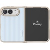 image:imageCasely iPhone 17 Pro Max Case  Seaside Stitch  Vintage Roses  Align SoftTouch Flexible Bumper Case  Compatible with MagSafeMarina Lines  Tiny Pinstripe