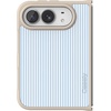 image:imageCasely iPhone 17 Pro Max Case  Seaside Stitch  Vintage Roses  Align SoftTouch Flexible Bumper Case  Compatible with MagSafeMarina Lines  Tiny Pinstripe