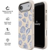 image:imageCasely iPhone 17 Pro Max Case  Seaside Stitch  Vintage Roses  Align SoftTouch Flexible Bumper Case  Compatible with MagSafeSallys Seashells  Seashore