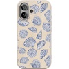 image:imageCasely iPhone 17 Pro Max Case  Seaside Stitch  Vintage Roses  Align SoftTouch Flexible Bumper Case  Compatible with MagSafeSallys Seashells  Seashore