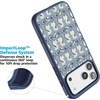 image:imageCasely iPhone 17 Pro Max Case  Seaside Stitch  Vintage Roses  Align SoftTouch Flexible Bumper Case  Compatible with MagSafeSeahorse Drift  Coastal Blues