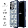 image:imageCasely iPhone 17 Pro Max Case  Seaside Stitch  Vintage Roses  Align SoftTouch Flexible Bumper Case  Compatible with MagSafeSeahorse Drift  Coastal Blues