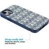 image:imageCasely iPhone 17 Pro Max Case  Seaside Stitch  Vintage Roses  Align SoftTouch Flexible Bumper Case  Compatible with MagSafeSeahorse Drift  Coastal Blues