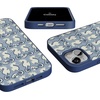 image:imageCasely iPhone 17 Pro Max Case  Seaside Stitch  Vintage Roses  Align SoftTouch Flexible Bumper Case  Compatible with MagSafeSeahorse Drift  Coastal Blues
