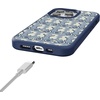 image:imageCasely iPhone 17 Pro Max Case  Seaside Stitch  Vintage Roses  Align SoftTouch Flexible Bumper Case  Compatible with MagSafeSeahorse Drift  Coastal Blues