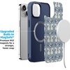image:imageCasely iPhone 17 Pro Max Case  Seaside Stitch  Vintage Roses  Align SoftTouch Flexible Bumper Case  Compatible with MagSafeSeahorse Drift  Coastal Blues