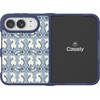 image:imageCasely iPhone 17 Pro Max Case  Seaside Stitch  Vintage Roses  Align SoftTouch Flexible Bumper Case  Compatible with MagSafeSeahorse Drift  Coastal Blues