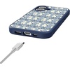 image:imageCasely iPhone 17 Pro Max Case  Seaside Stitch  Vintage Roses  Align SoftTouch Flexible Bumper Case  Compatible with MagSafeSeahorse Drift  Coastal Blues