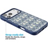 image:imageCasely iPhone 17 Pro Max Case  Seaside Stitch  Vintage Roses  Align SoftTouch Flexible Bumper Case  Compatible with MagSafeSeahorse Drift  Coastal Blues