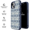 image:imageCasely iPhone 17 Pro Max Case  Seaside Stitch  Vintage Roses  Align SoftTouch Flexible Bumper Case  Compatible with MagSafeSeahorse Drift  Coastal Blues