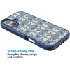 image:imageCasely iPhone 17 Pro Max Case  Seaside Stitch  Vintage Roses  Align SoftTouch Flexible Bumper Case  Compatible with MagSafeSeahorse Drift  Coastal Blues