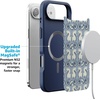 image:imageCasely iPhone 17 Pro Max Case  Seaside Stitch  Vintage Roses  Align SoftTouch Flexible Bumper Case  Compatible with MagSafeSeahorse Drift  Coastal Blues