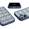 image:imageCasely iPhone 17 Pro Max Case  Seaside Stitch  Vintage Roses  Align SoftTouch Flexible Bumper Case  Compatible with MagSafeSeahorse Drift  Coastal Blues
