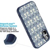image:imageCasely iPhone 17 Pro Max Case  Seaside Stitch  Vintage Roses  Align SoftTouch Flexible Bumper Case  Compatible with MagSafeSeahorse Drift  Coastal Blues