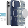 image:imageCasely iPhone 17 Pro Max Case  Seaside Stitch  Vintage Roses  Align SoftTouch Flexible Bumper Case  Compatible with MagSafeSeahorse Drift  Coastal Blues
