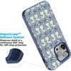image:imageCasely iPhone 17 Pro Max Case  Seaside Stitch  Vintage Roses  Align SoftTouch Flexible Bumper Case  Compatible with MagSafeSeahorse Drift  Coastal Blues