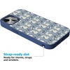 image:imageCasely iPhone 17 Pro Max Case  Seaside Stitch  Vintage Roses  Align SoftTouch Flexible Bumper Case  Compatible with MagSafeSeahorse Drift  Coastal Blues