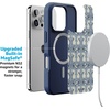 image:imageCasely iPhone 17 Pro Max Case  Seaside Stitch  Vintage Roses  Align SoftTouch Flexible Bumper Case  Compatible with MagSafeSeahorse Drift  Coastal Blues