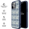 image:imageCasely iPhone 17 Pro Max Case  Seaside Stitch  Vintage Roses  Align SoftTouch Flexible Bumper Case  Compatible with MagSafeSeahorse Drift  Coastal Blues