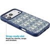 image:imageCasely iPhone 17 Pro Max Case  Seaside Stitch  Vintage Roses  Align SoftTouch Flexible Bumper Case  Compatible with MagSafeSeahorse Drift  Coastal Blues