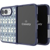 image:imageCasely iPhone 17 Pro Max Case  Seaside Stitch  Vintage Roses  Align SoftTouch Flexible Bumper Case  Compatible with MagSafeSeahorse Drift  Coastal Blues