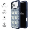 image:imageCasely iPhone 17 Pro Max Case  Seaside Stitch  Vintage Roses  Align SoftTouch Flexible Bumper Case  Compatible with MagSafeSeahorse Drift  Coastal Blues