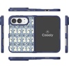 image:imageCasely iPhone 17 Pro Max Case  Seaside Stitch  Vintage Roses  Align SoftTouch Flexible Bumper Case  Compatible with MagSafeSeahorse Drift  Coastal Blues