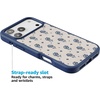image:imageCasely iPhone 17 Pro Max Case  Seaside Stitch  Vintage Roses  Align SoftTouch Flexible Bumper Case  Compatible with MagSafeSeaside Stitch  Vintage Roses