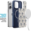 image:imageCasely iPhone 17 Pro Max Case  Seaside Stitch  Vintage Roses  Align SoftTouch Flexible Bumper Case  Compatible with MagSafeSeaside Stitch  Vintage Roses