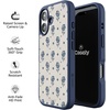 image:imageCasely iPhone 17 Pro Max Case  Seaside Stitch  Vintage Roses  Align SoftTouch Flexible Bumper Case  Compatible with MagSafeSeaside Stitch  Vintage Roses