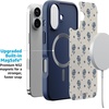 image:imageCasely iPhone 17 Pro Max Case  Seaside Stitch  Vintage Roses  Align SoftTouch Flexible Bumper Case  Compatible with MagSafeSeaside Stitch  Vintage Roses