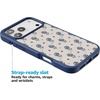 image:imageCasely iPhone 17 Pro Max Case  Seaside Stitch  Vintage Roses  Align SoftTouch Flexible Bumper Case  Compatible with MagSafeSeaside Stitch  Vintage Roses